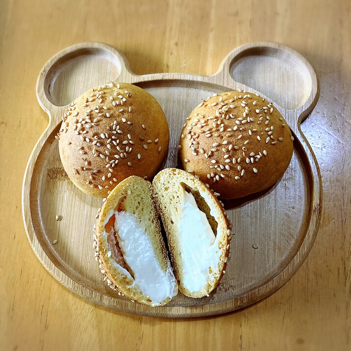 おからde低糖質 クリームチーズパン レシピ 作り方 By Mayu 楽天レシピ